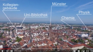 University of Freiburg from Above