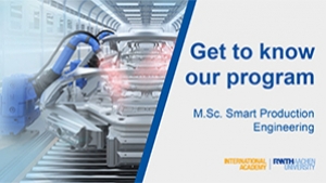 MSc Smart Production Engineering