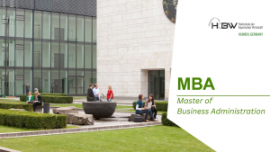 HDBW’s MBA programme