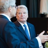 Botschafter Rolf Mafael im Gespräch mit Bundespräsident Gauck