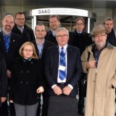Beim DAAD in Bonn: die Gäste aus der Slowakei und Slowenien