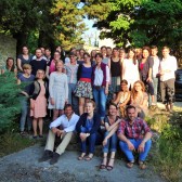 Die Teilnehmer des Jahresseminars der DAAD-Frankreich-Lektoren im idyllischen La Bégude-de-Mazenc 
