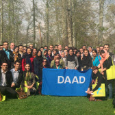 Gruppenbild der aktuellen iranischen DAAD-Stipendiaten.