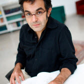 Autor Navid Kermani in der Villa Massimo